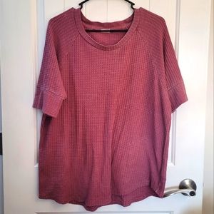 Yarn & Sea pink shirt
